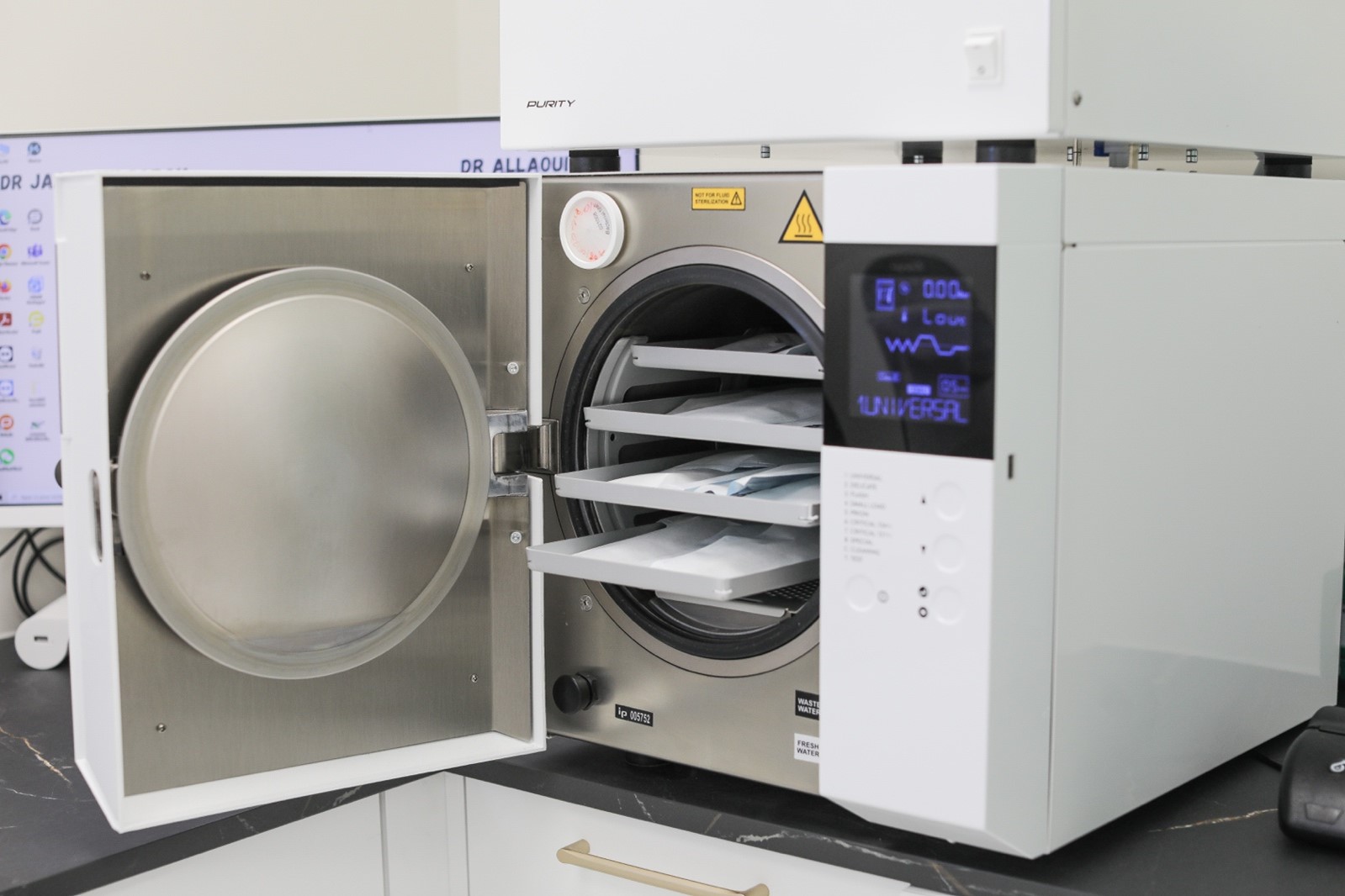 Cabinet vue intérieure